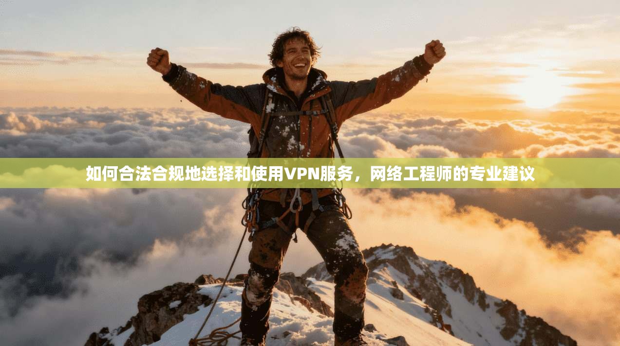 如何合法合规地选择和使用VPN服务，网络工程师的专业建议
