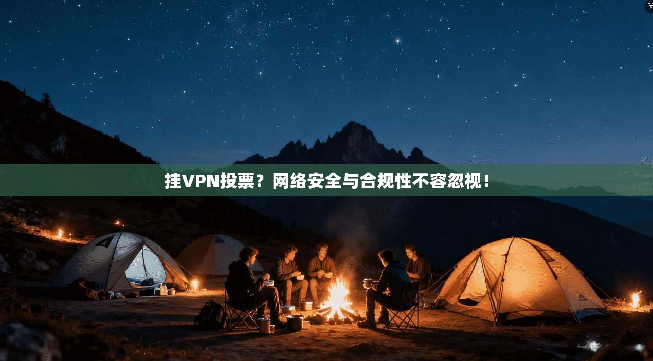 挂VPN投票？网络安全与合规性不容忽视！
