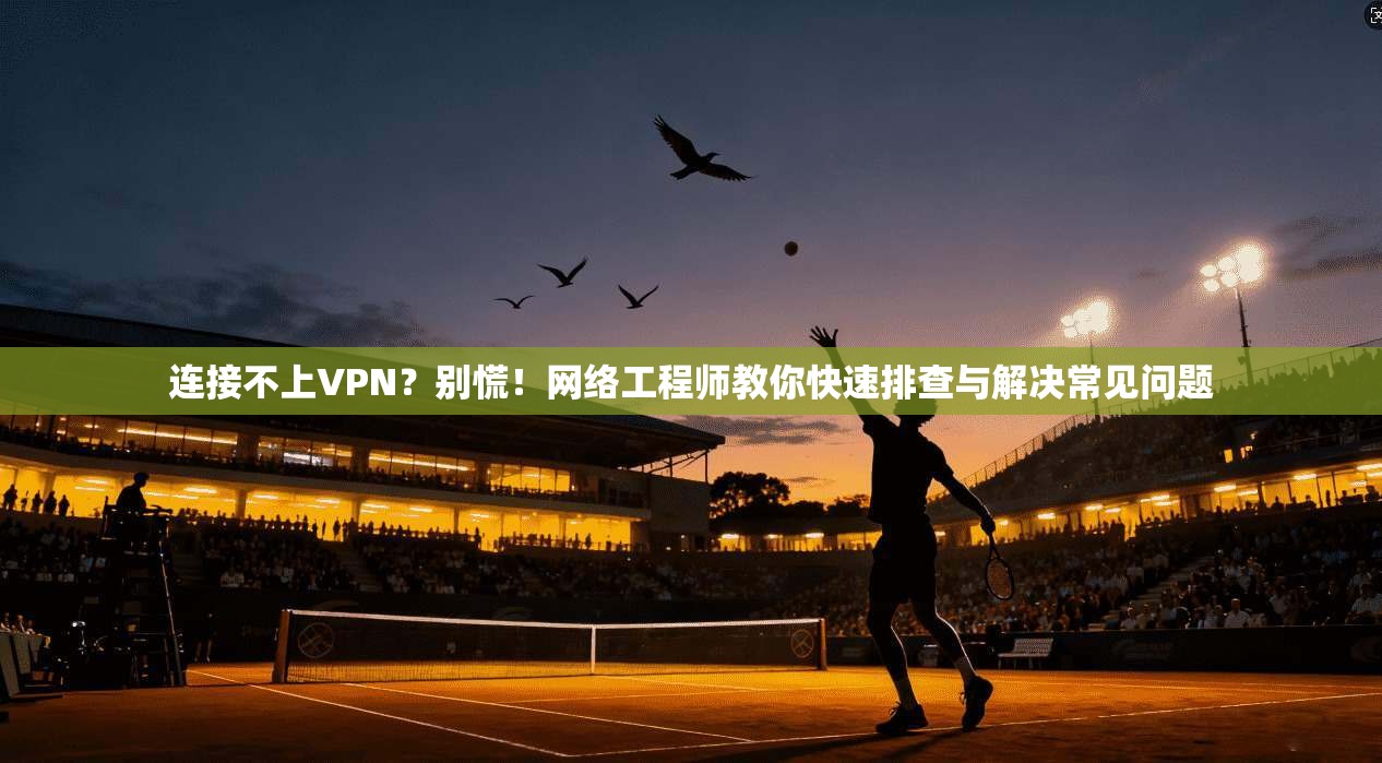 连接不上VPN？别慌！网络工程师教你快速排查与解决常见问题