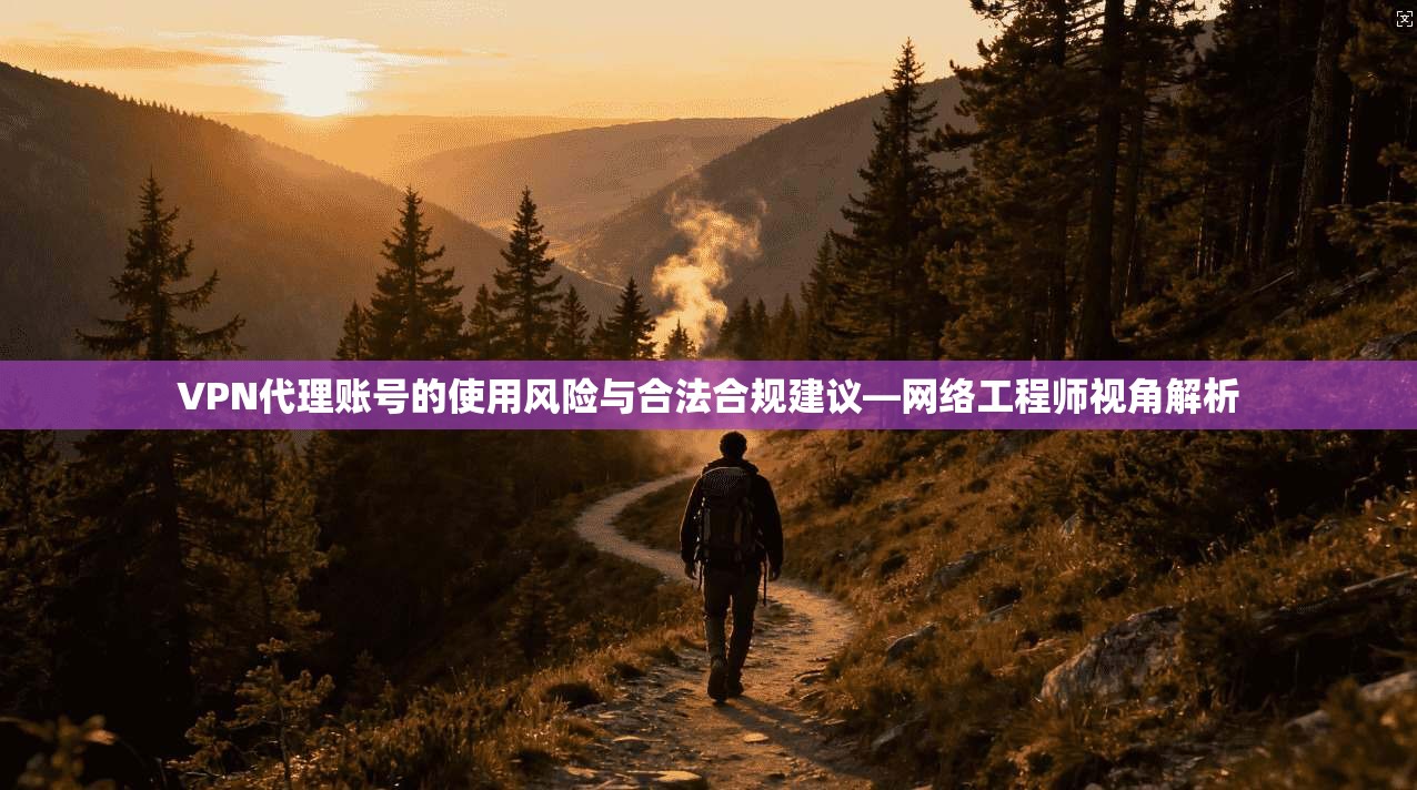 VPN代理账号的使用风险与合法合规建议—网络工程师视角解析