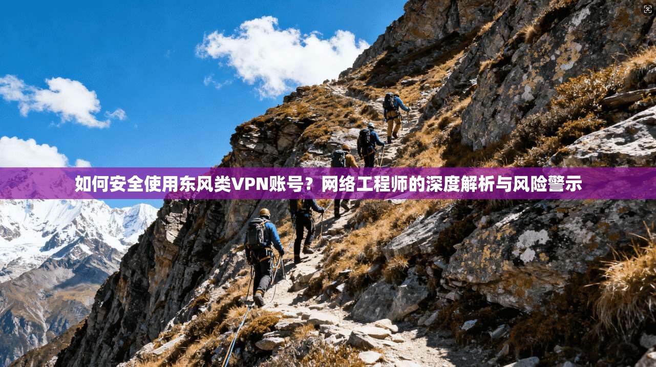如何安全使用东风类VPN账号？网络工程师的深度解析与风险警示