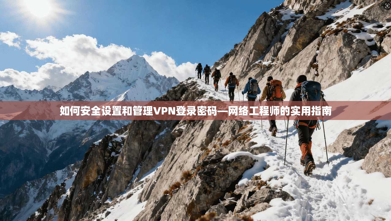 如何安全设置和管理VPN登录密码—网络工程师的实用指南