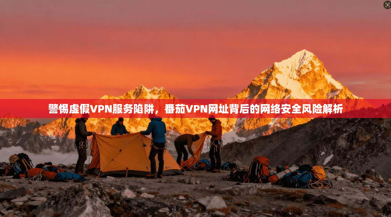 警惕虚假VPN服务陷阱，番茄VPN网址背后的网络安全风险解析