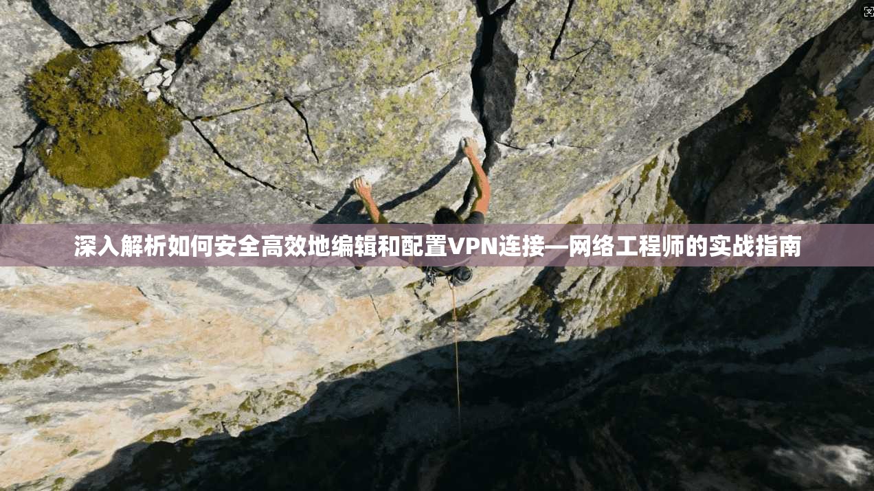 深入解析如何安全高效地编辑和配置VPN连接—网络工程师的实战指南