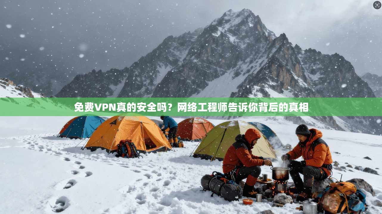 免费VPN真的安全吗?网络工程师告诉你背后的真相
