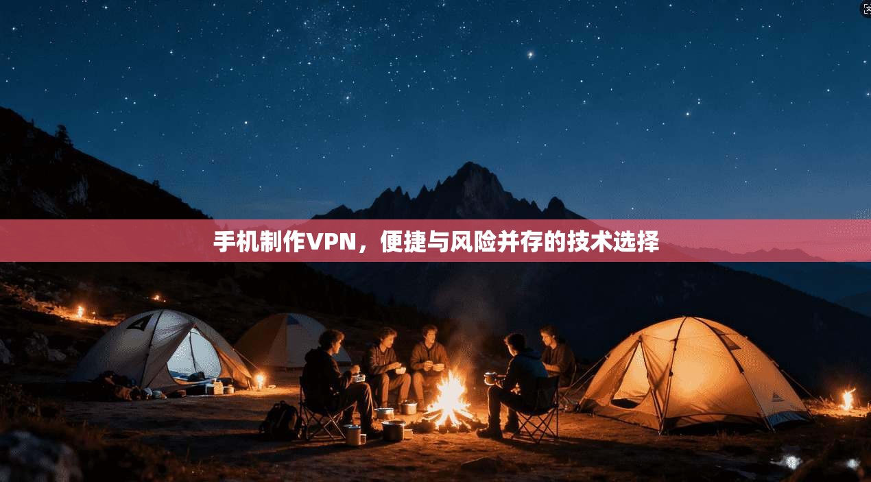 手机制作VPN,便捷与风险并存的技术选择