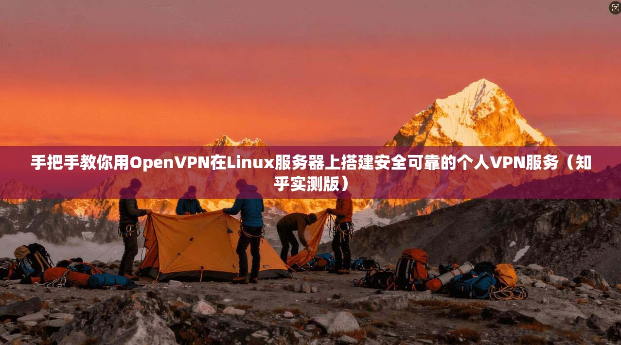 手把手教你用OpenVPN在Linux服务器上搭建安全可靠的个人VPN服务（知乎实测版）