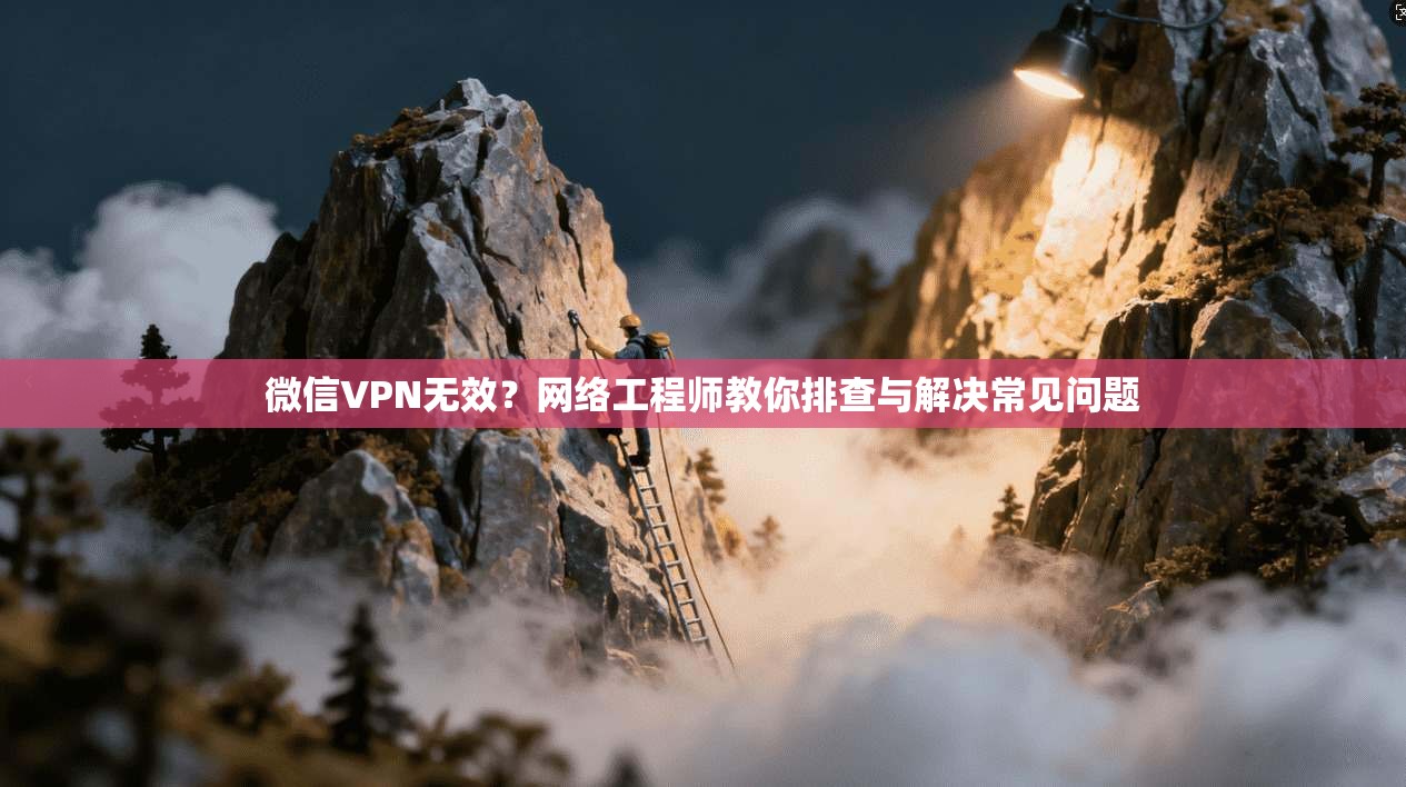 微信VPN无效？网络工程师教你排查与解决常见问题