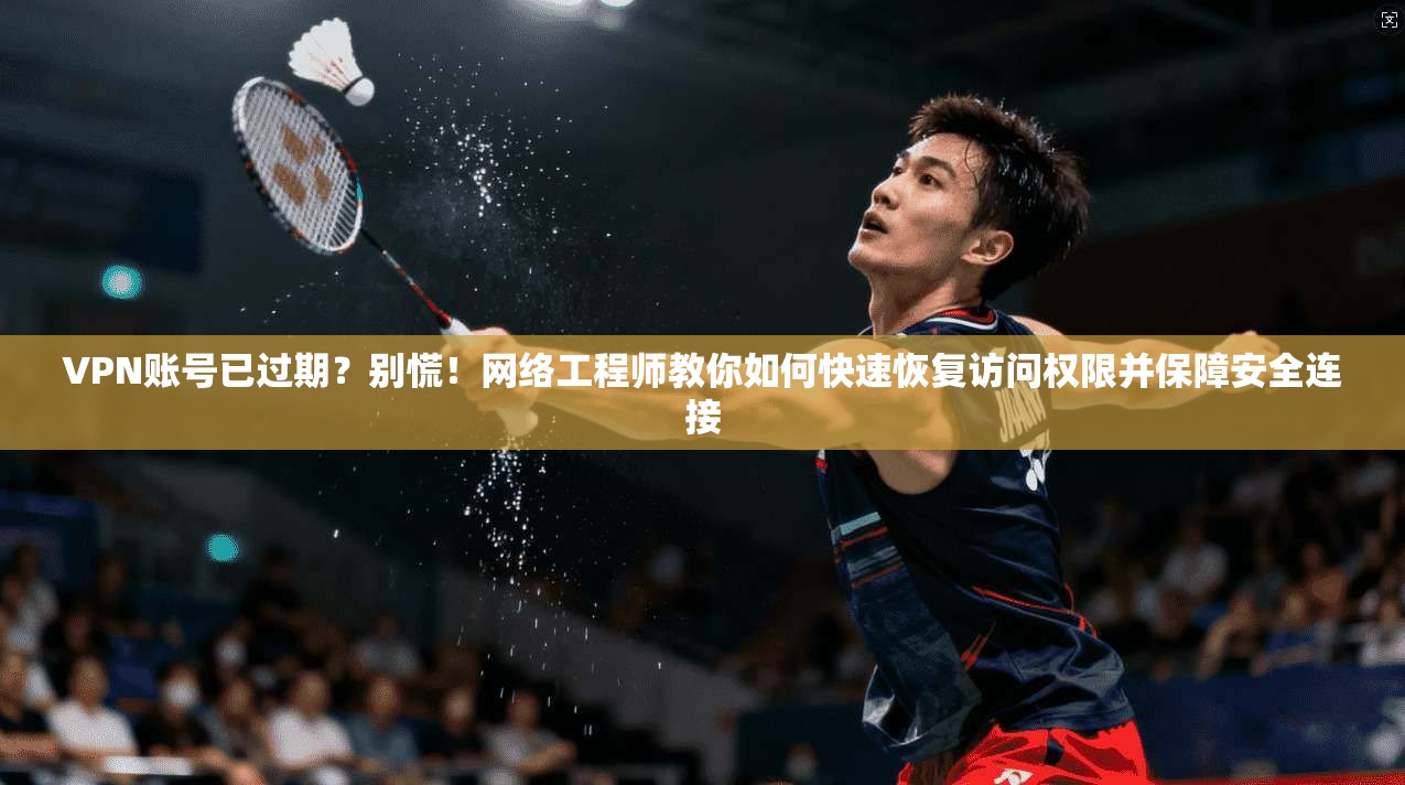 VPN账号已过期?别慌!网络工程师教你如何快速恢复访问权限并保障安全连接
