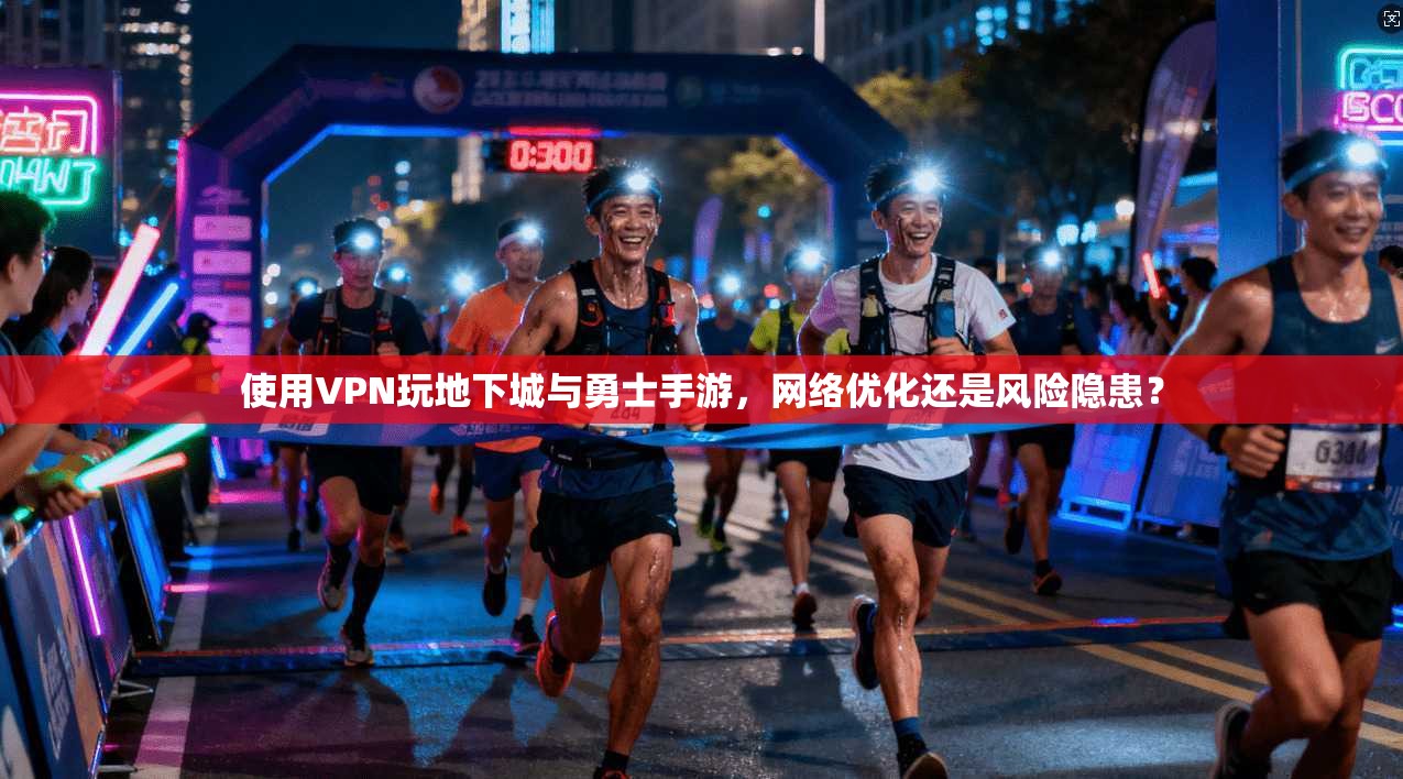 使用VPN玩地下城与勇士手游，网络优化还是风险隐患？