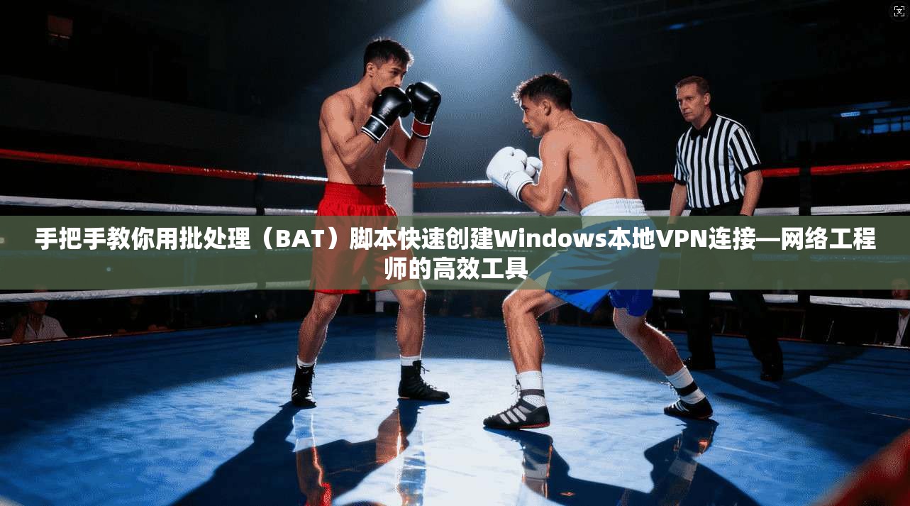 手把手教你用批处理（BAT）脚本快速创建Windows本地VPN连接—网络工程师的高效工具