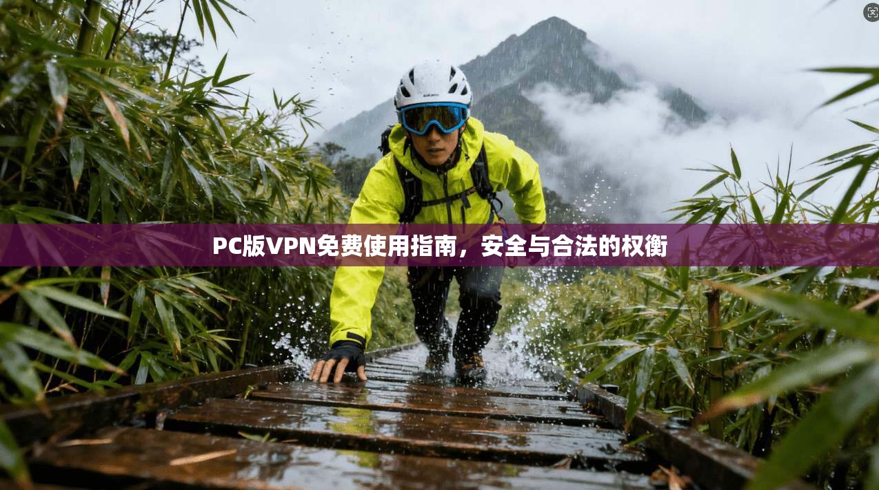 PC版VPN免费使用指南，安全与合法的权衡
