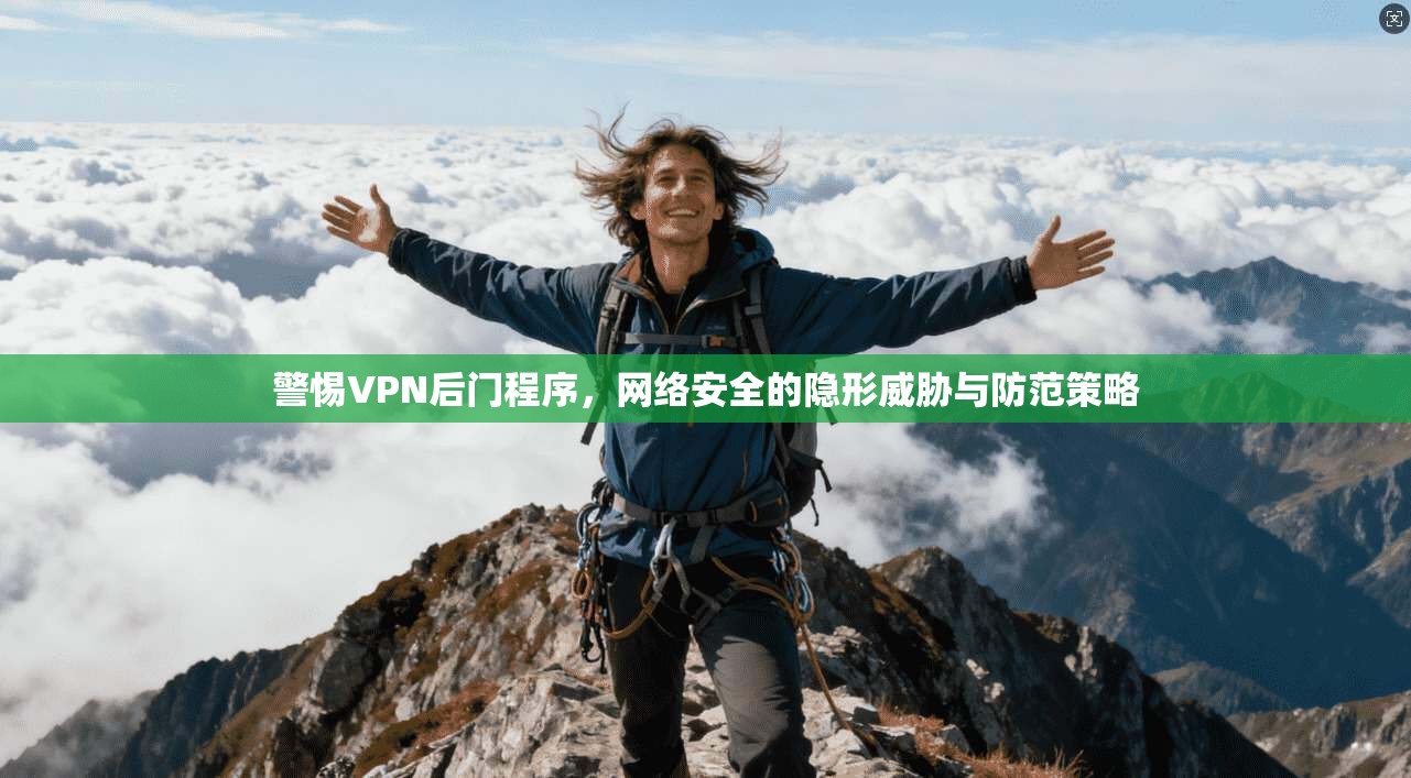 警惕VPN后门程序，网络安全的隐形威胁与防范策略