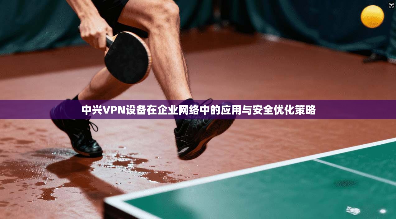 中兴VPN设备在企业网络中的应用与安全优化策略