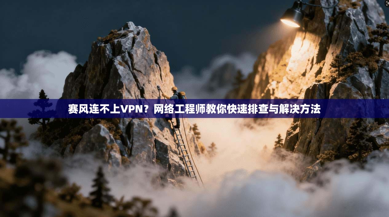 赛风连不上VPN?网络工程师教你快速排查与解决方法