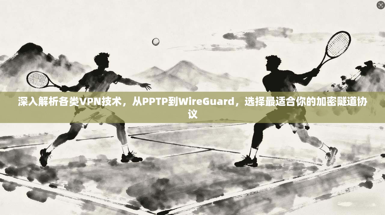 深入解析各类VPN技术,从PPTP到WireGuard,选择最适合你的加密隧道协议