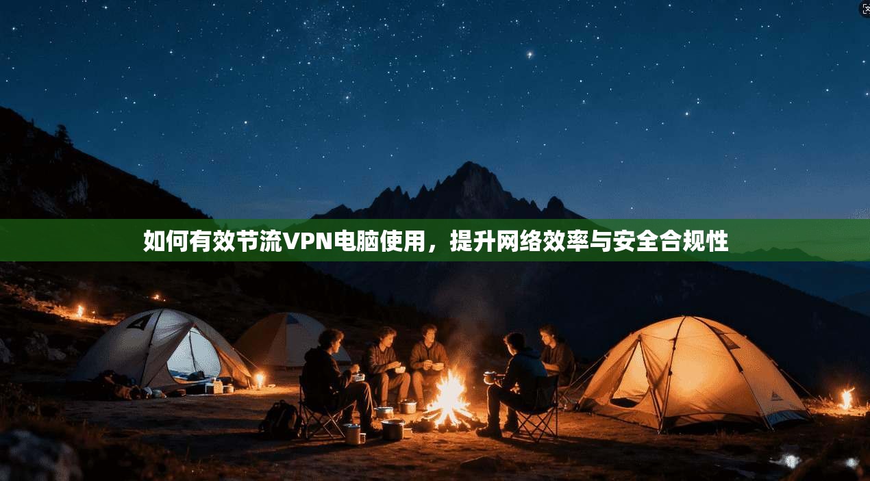 如何有效节流VPN电脑使用，提升网络效率与安全合规性