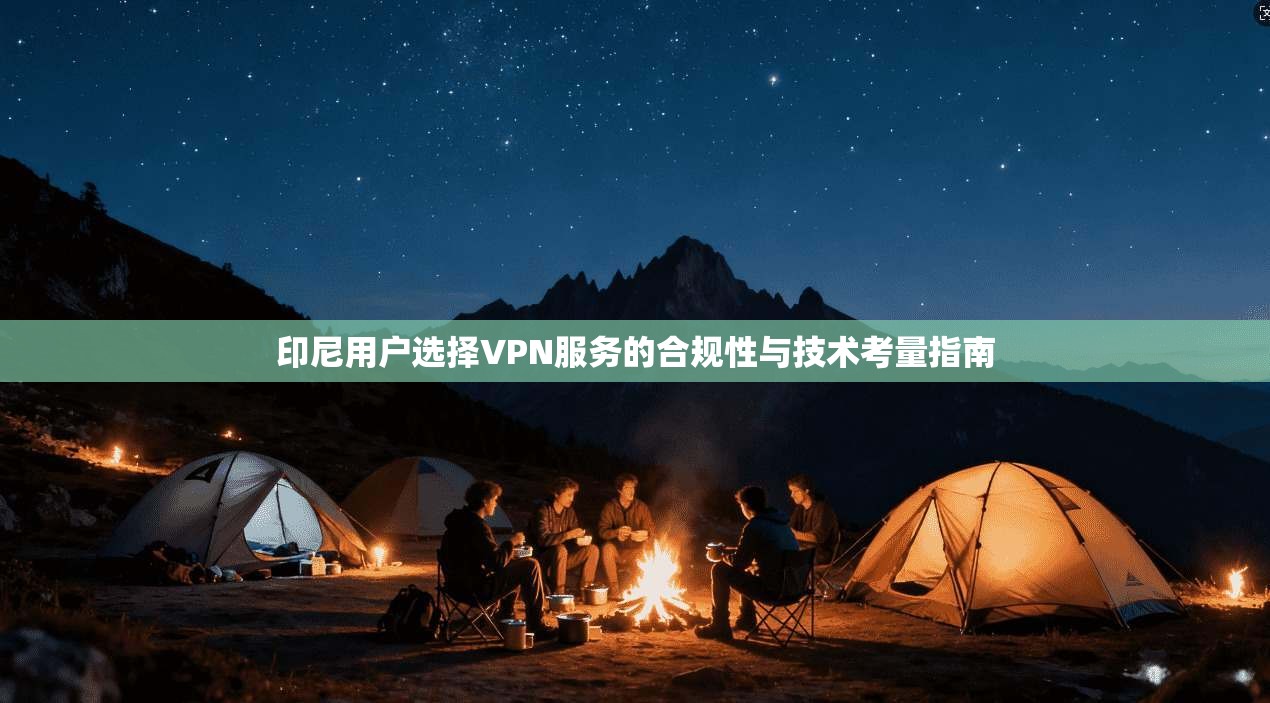 印尼用户选择VPN服务的合规性与技术考量指南 印尼用户选择VPN服务的合规性与技术考量指南