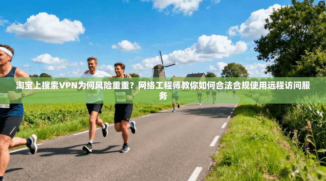 淘宝上搜索VPN为何风险重重？网络工程师教你如何合法合规使用远程访问服务
