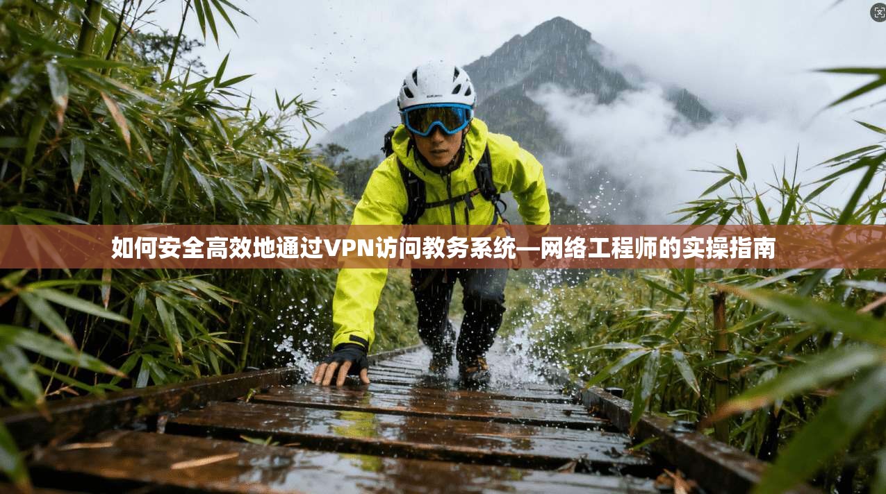 如何安全高效地通过VPN访问教务系统—网络工程师的实操指南