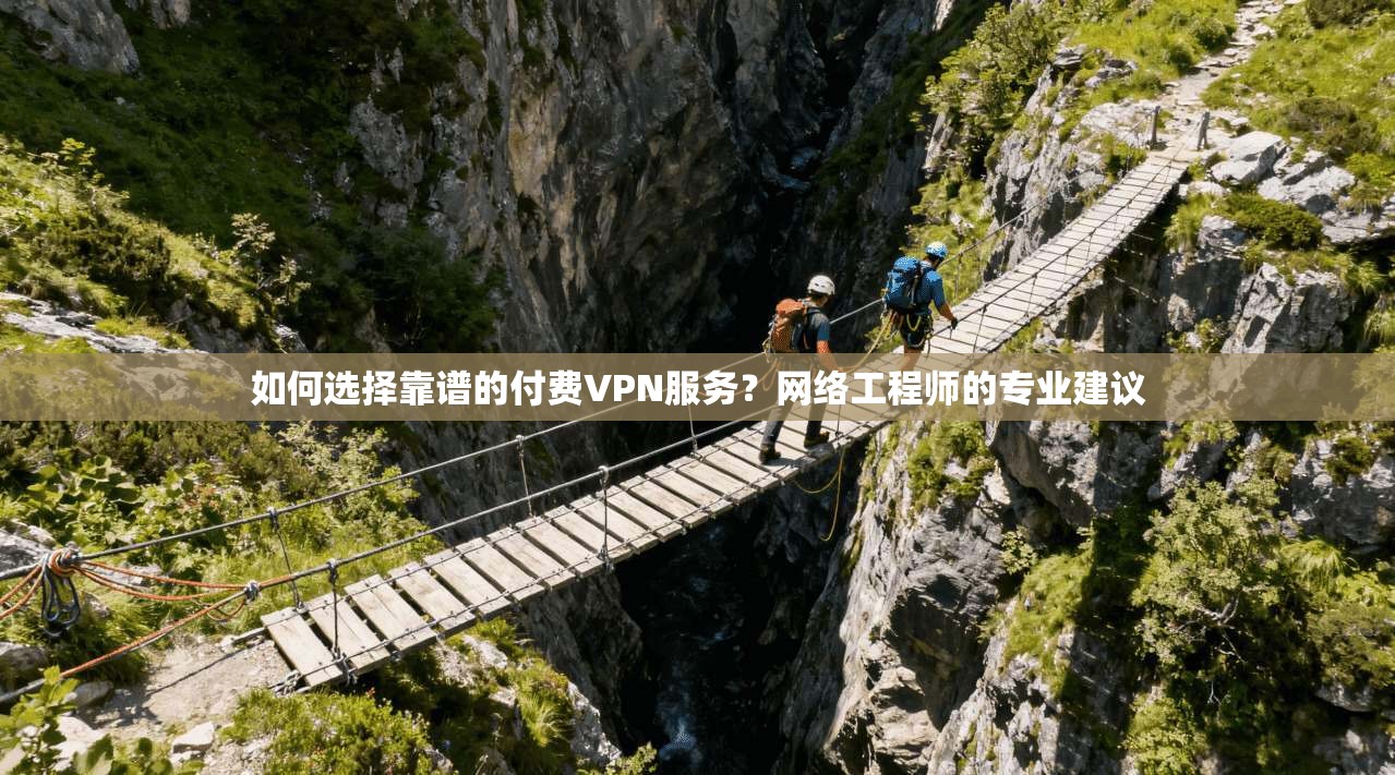 如何选择靠谱的付费VPN服务?网络工程师的专业建议