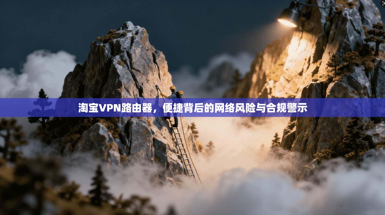 淘宝VPN路由器，便捷背后的网络风险与合规警示