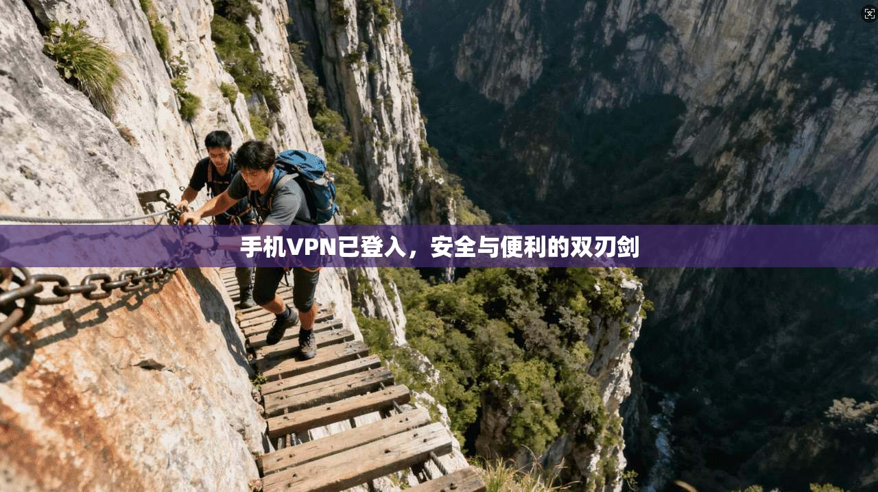 手机VPN已登入，安全与便利的双刃剑