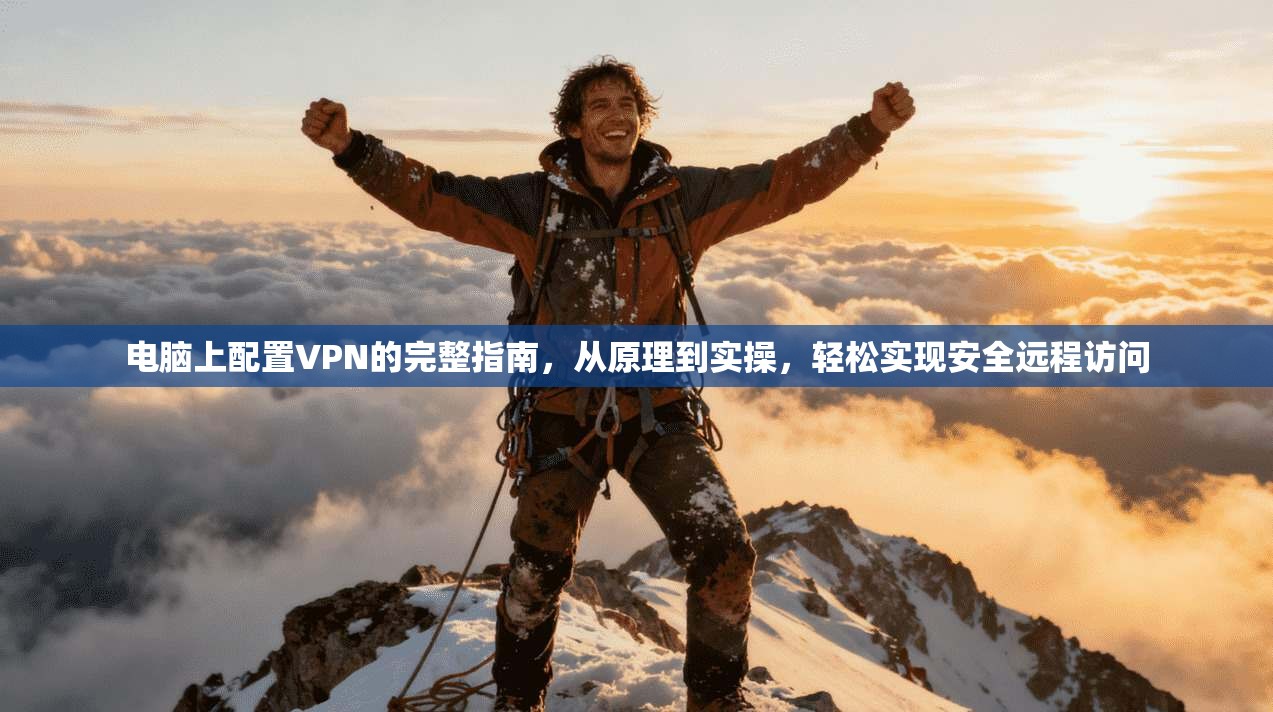 电脑上配置VPN的完整指南,从原理到实操,轻松实现安全远程访问