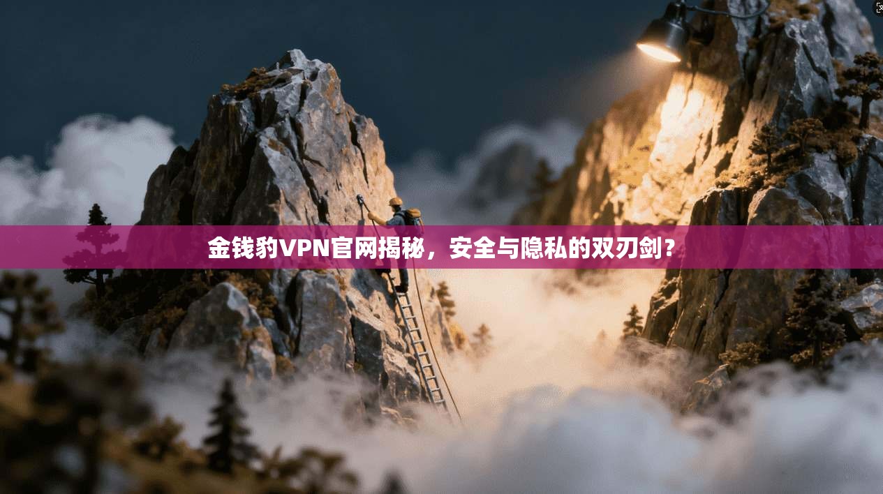 金钱豹VPN官网揭秘,安全与隐私的双刃剑?