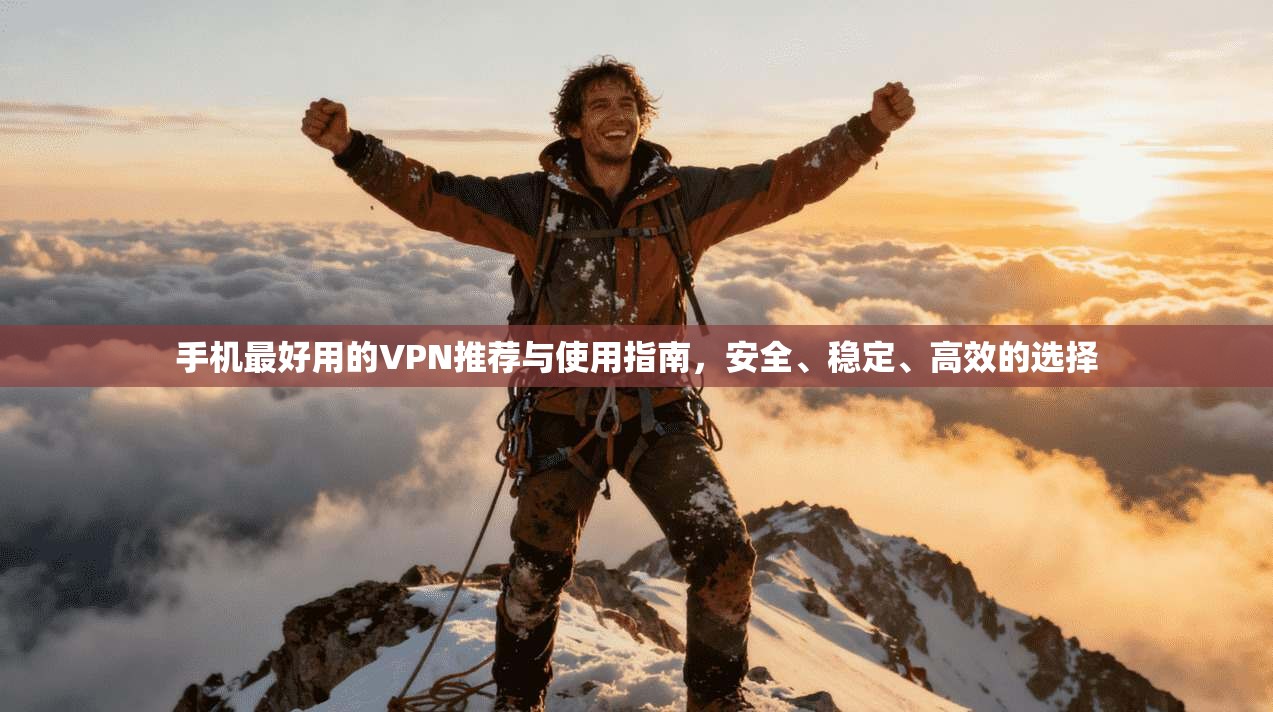 手机最好用的VPN推荐与使用指南，安全、稳定、高效的选择