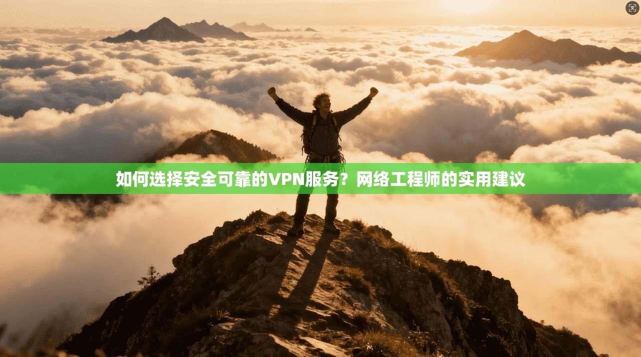 如何选择安全可靠的VPN服务?网络工程师的实用建议
