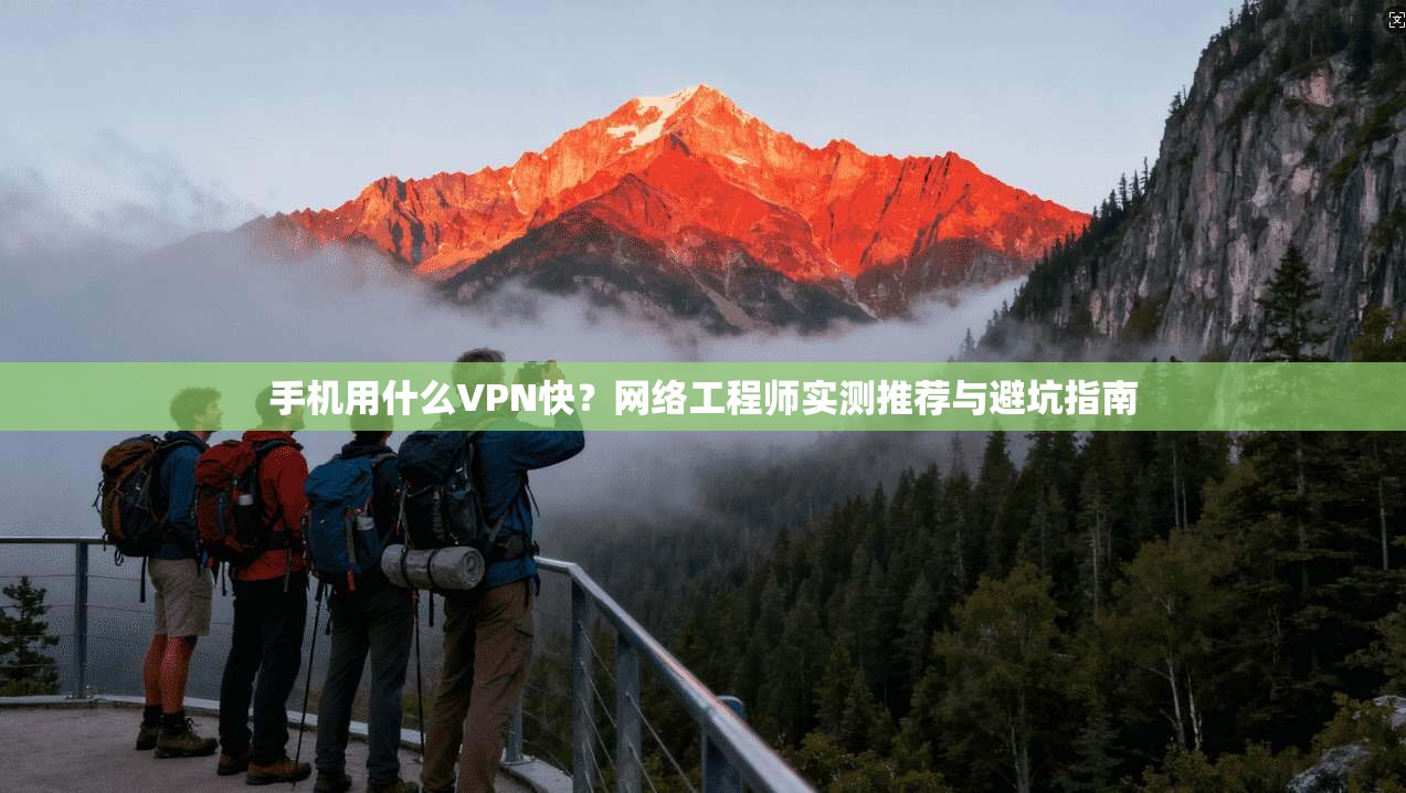 手机用什么VPN快？网络工程师实测推荐与避坑指南
