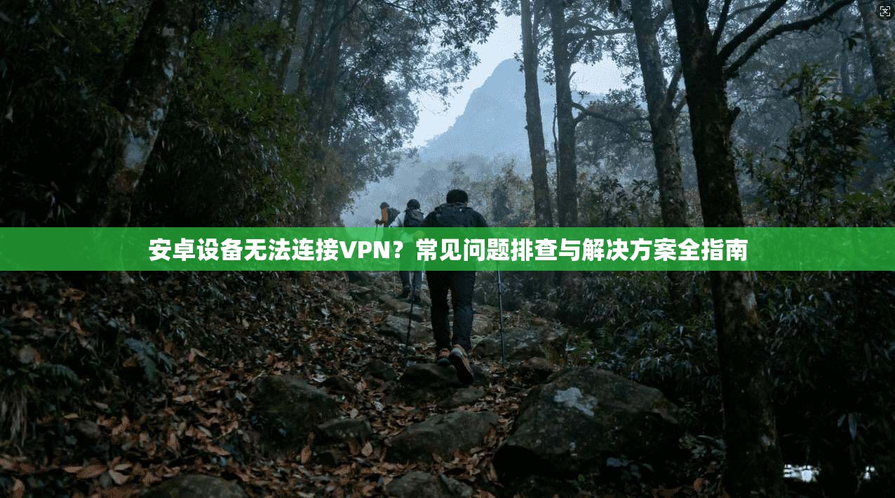 安卓设备无法连接VPN？常见问题排查与解决方案全指南