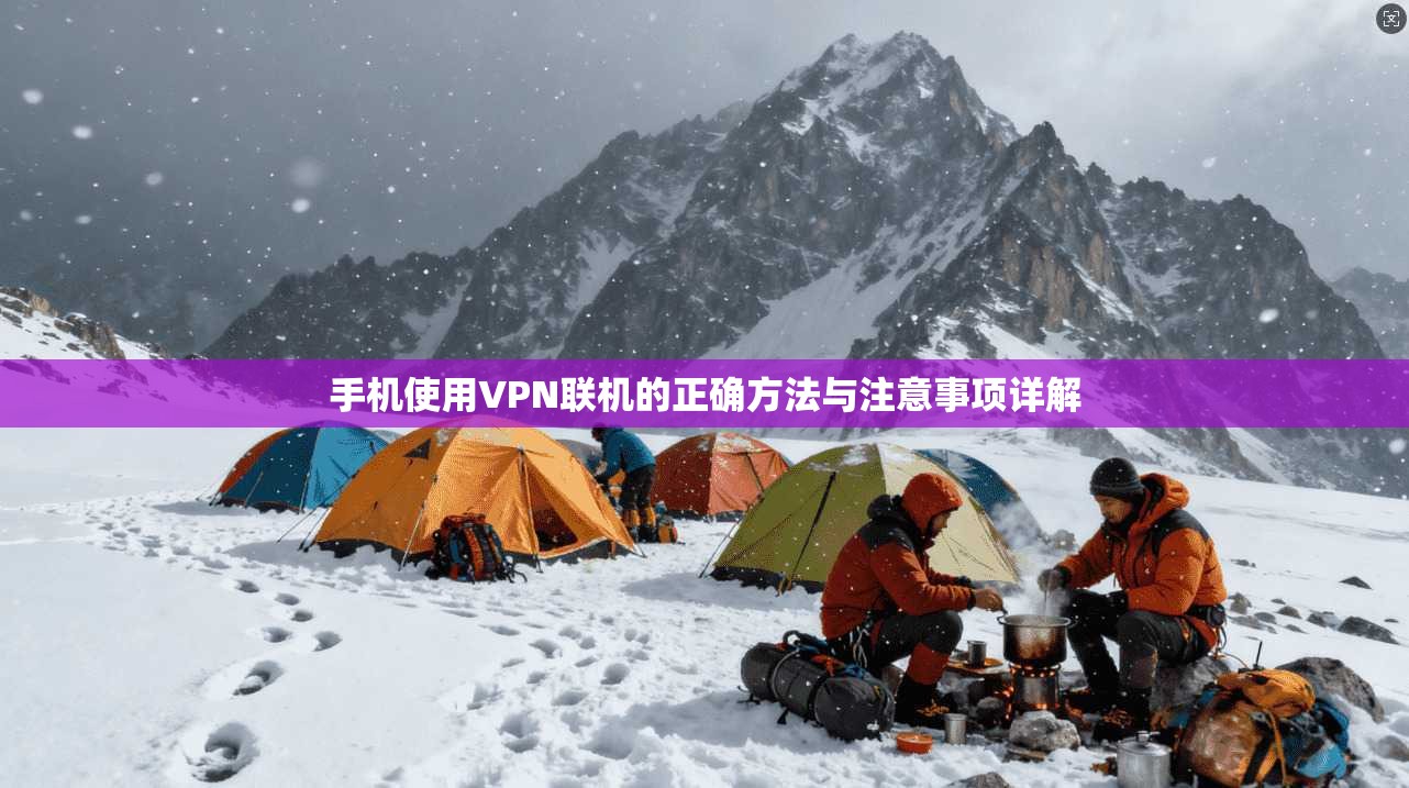 手机使用VPN联机的正确方法与注意事项详解