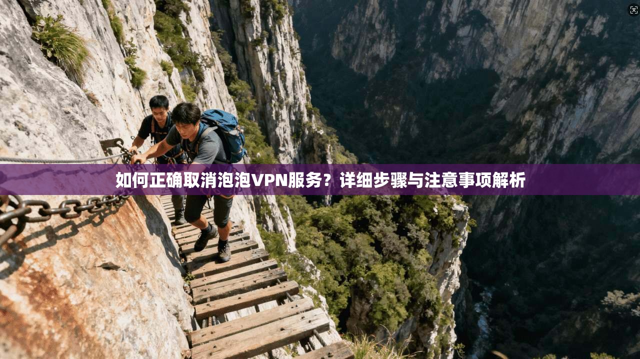 如何正确取消泡泡VPN服务？详细步骤与注意事项解析