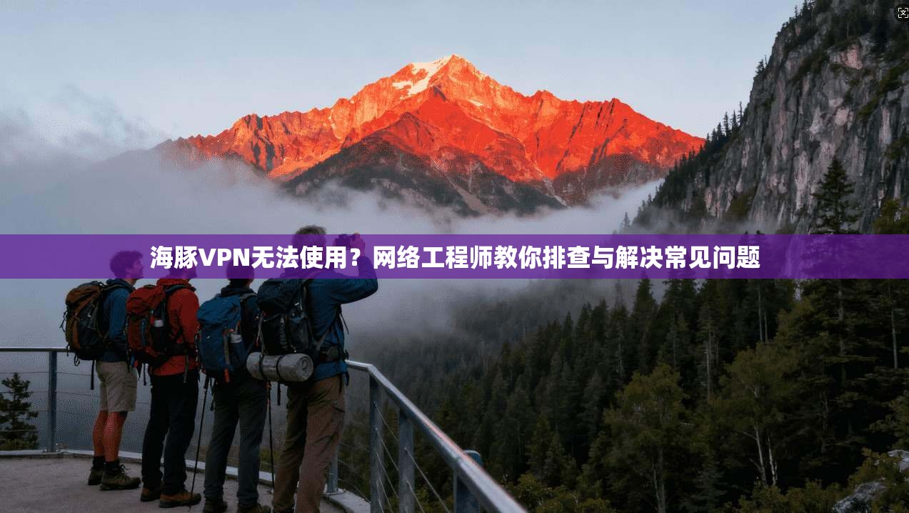海豚VPN无法使用？网络工程师教你排查与解决常见问题