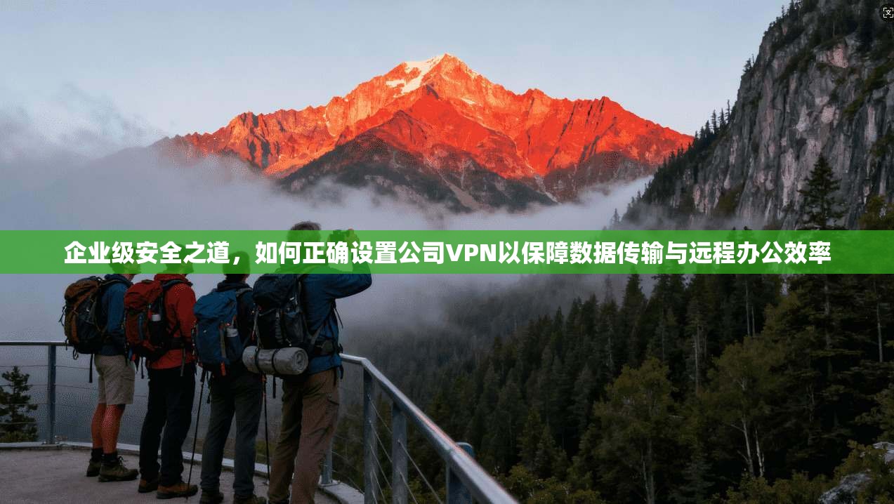 企业级安全之道，如何正确设置公司VPN以保障数据传输与远程办公效率