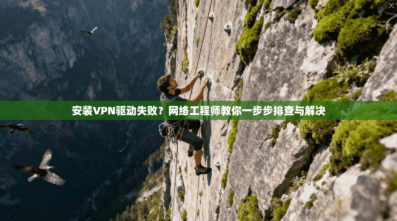 安装VPN驱动失败？网络工程师教你一步步排查与解决
