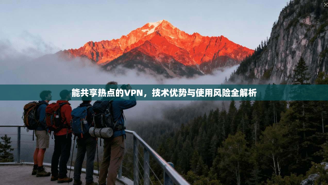 能共享热点的VPN，技术优势与使用风险全解析