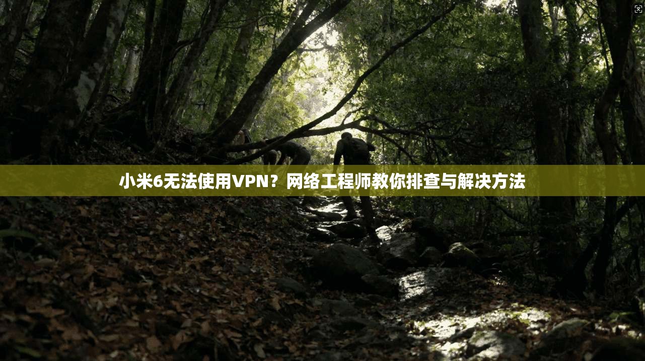 小米6无法使用VPN？网络工程师教你排查与解决方法