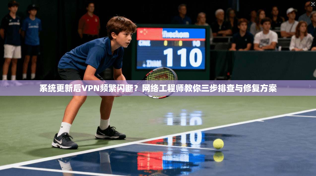 系统更新后VPN频繁闪断？网络工程师教你三步排查与修复方案