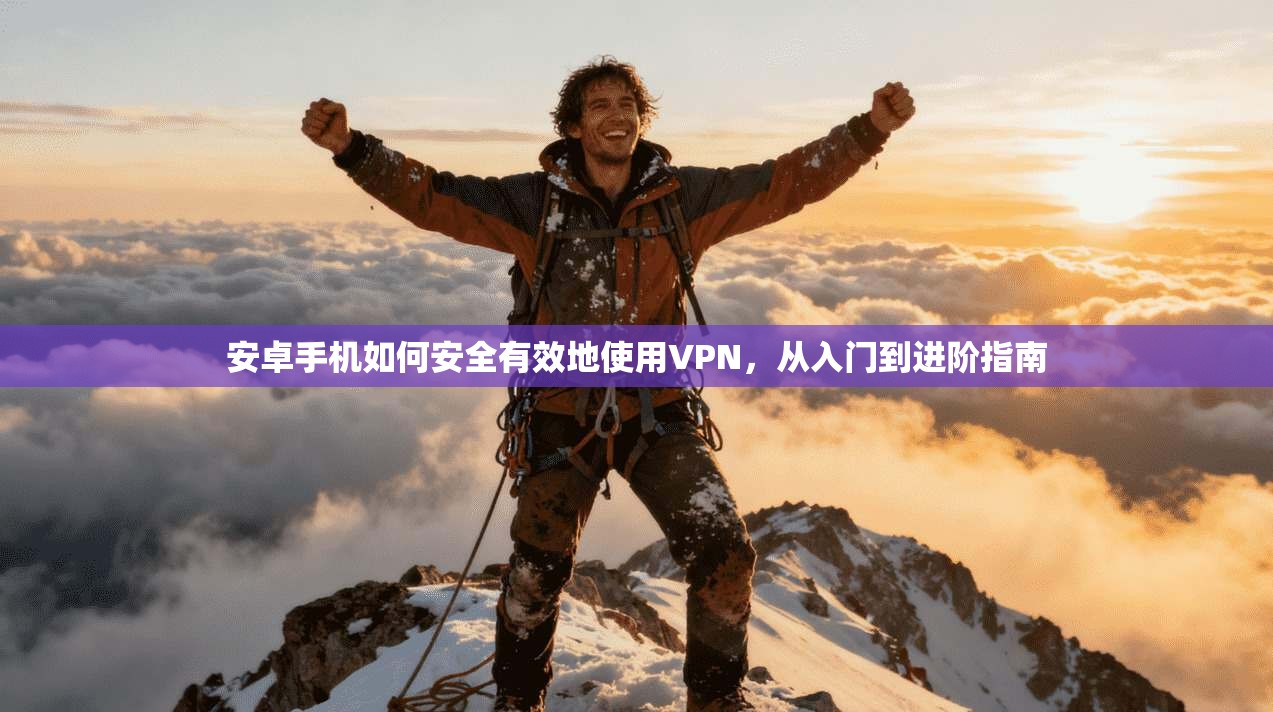 安卓手机如何安全有效地使用VPN，从入门到进阶指南