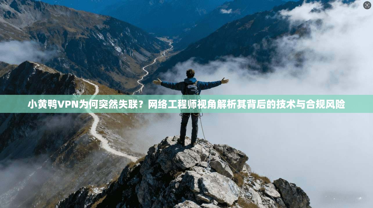 小黄鸭VPN为何突然失联？网络工程师视角解析其背后的技术与合规风险