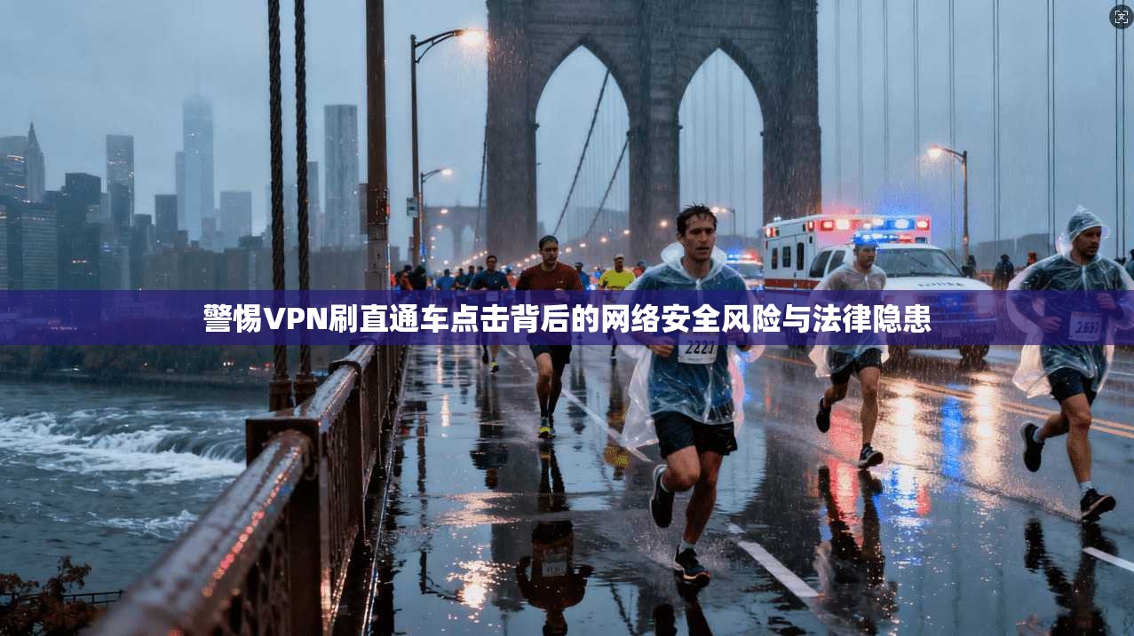 警惕VPN刷直通车点击背后的网络安全风险与法律隐患