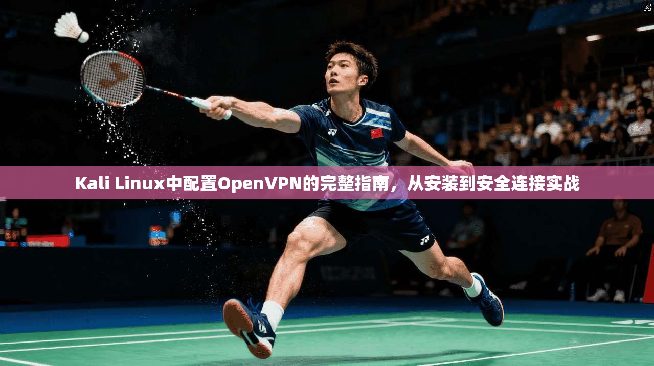 Kali Linux中配置OpenVPN的完整指南，从安装到安全连接实战