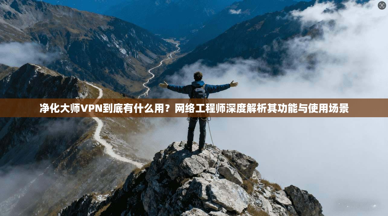 净化大师VPN到底有什么用？网络工程师深度解析其功能与使用场景