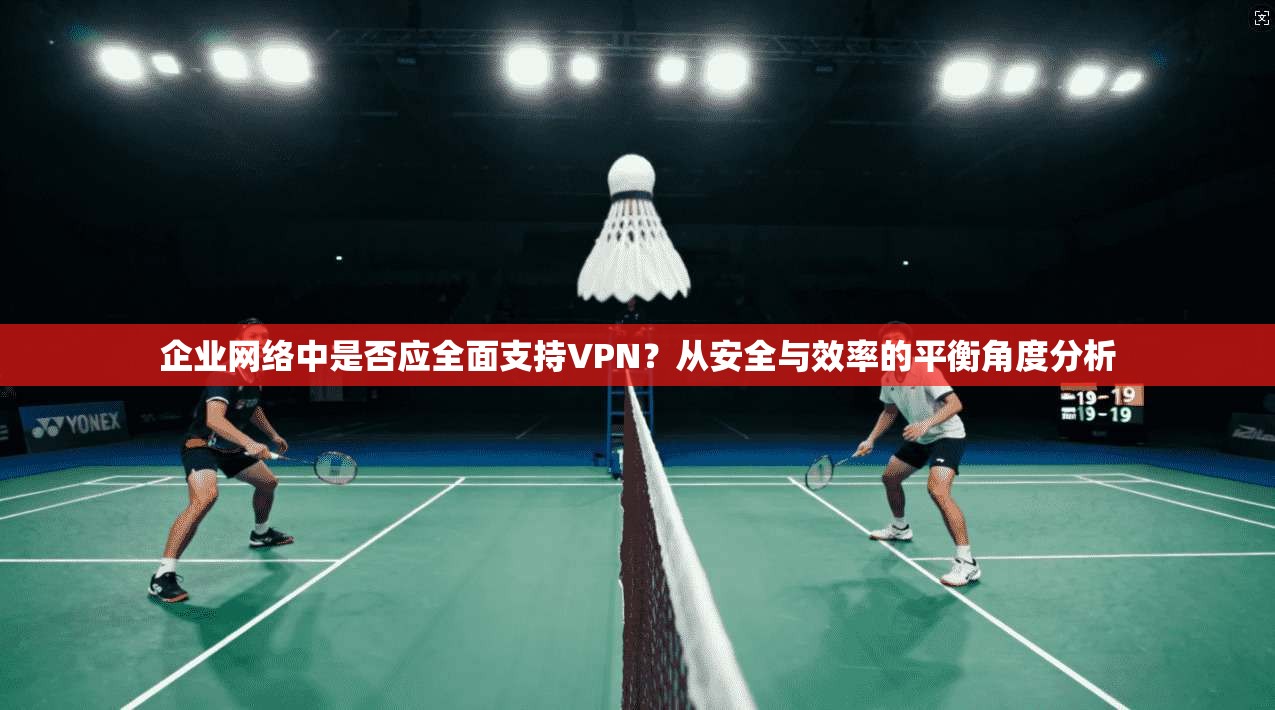 企业网络中是否应全面支持VPN？从安全与效率的平衡角度分析