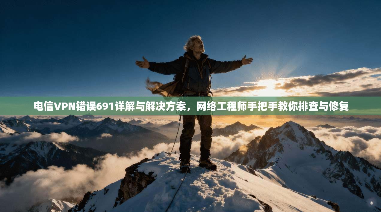 电信VPN错误691详解与解决方案，网络工程师手把手教你排查与修复