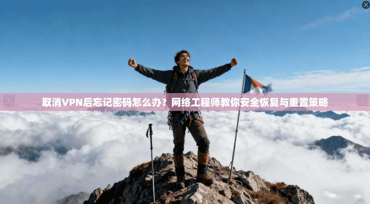 取消VPN后忘记密码怎么办？网络工程师教你安全恢复与重置策略