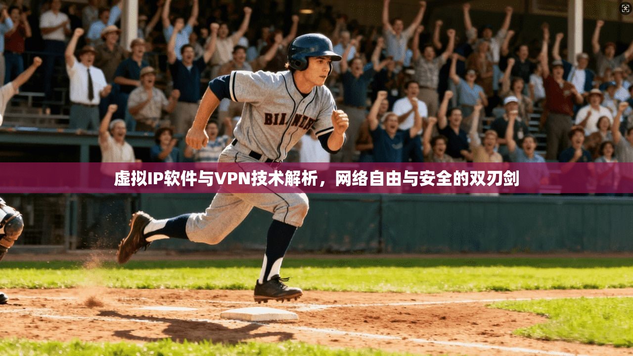 虚拟IP软件与VPN技术解析，网络自由与安全的双刃剑